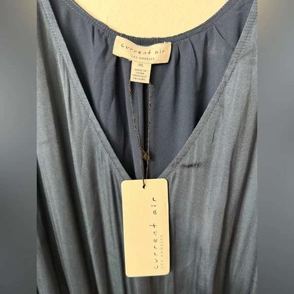 Current Air Navy Blue Maxi Dress NWT- XL - Picture 5 of 7